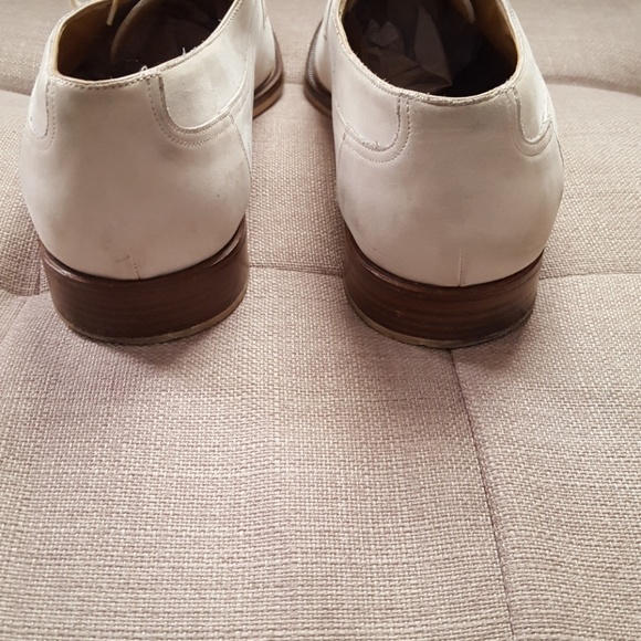 Bally men\'s shoes. creme color